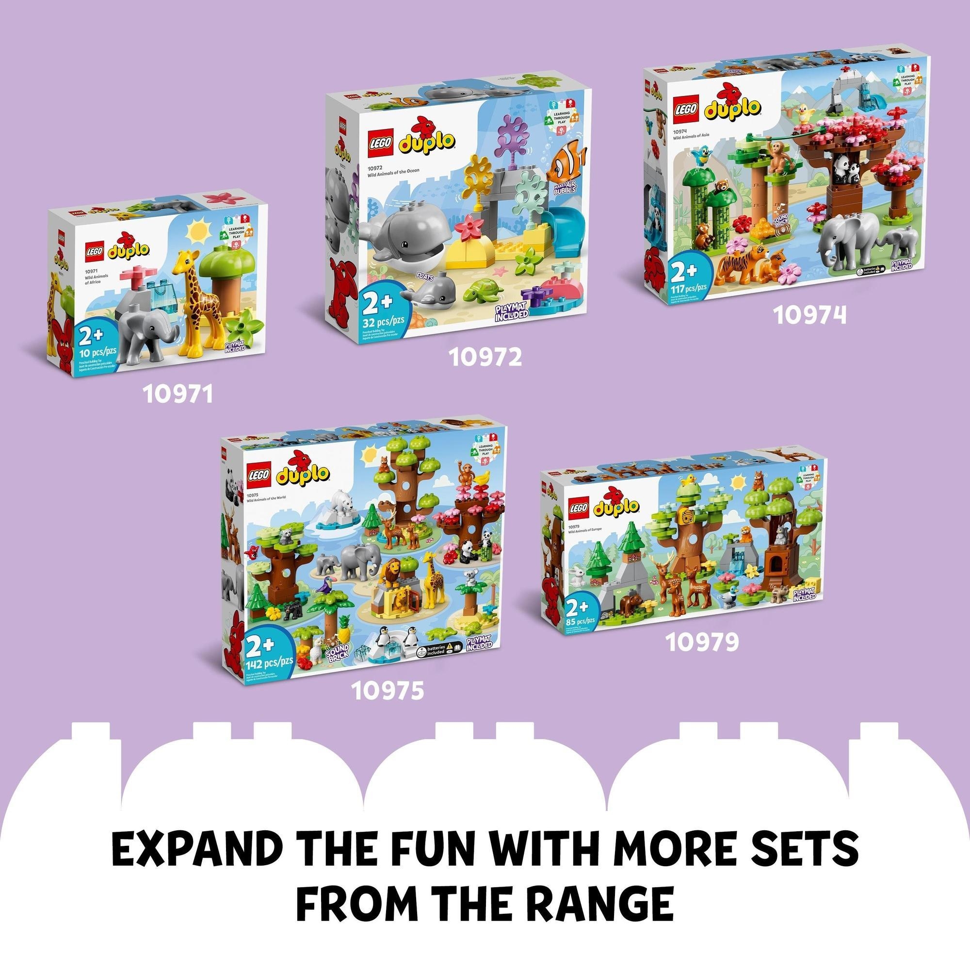 LEGO DUPLO 10973 Khám phá thế giới động vật Nam Mỹ