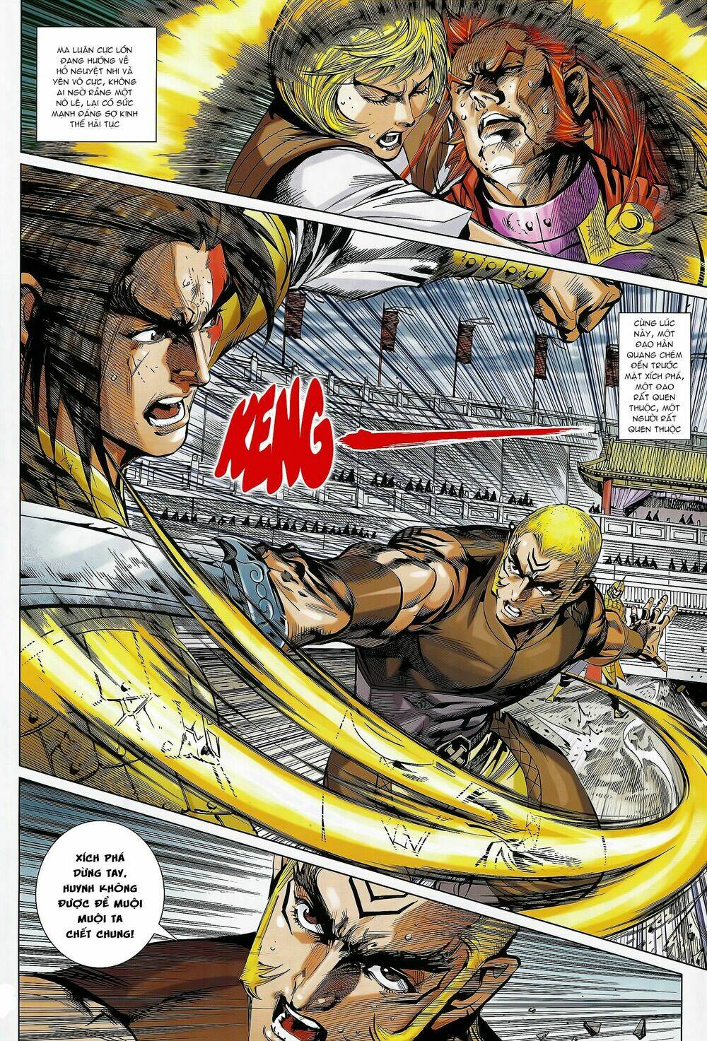 xuân thu mãnh sĩ chapter 15.2 14