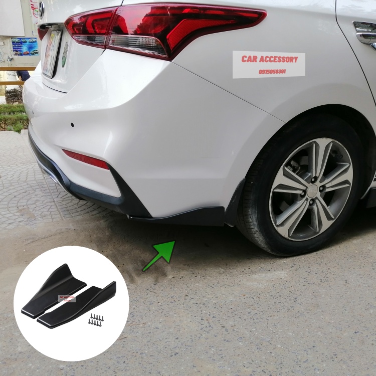 Lip sau cản sau Hyundai Accent tấm bảo vệ nhỏ bên xe ô tô