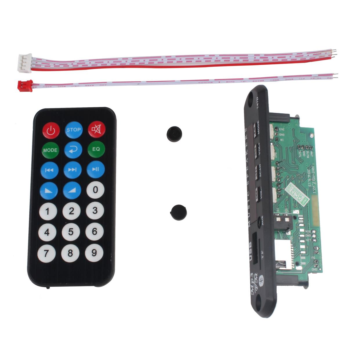 Bảng Mạch Giải Mã Âm Thanh Không Dây Bluetooth 12v Mp3 Wma Cho Xe Hơi