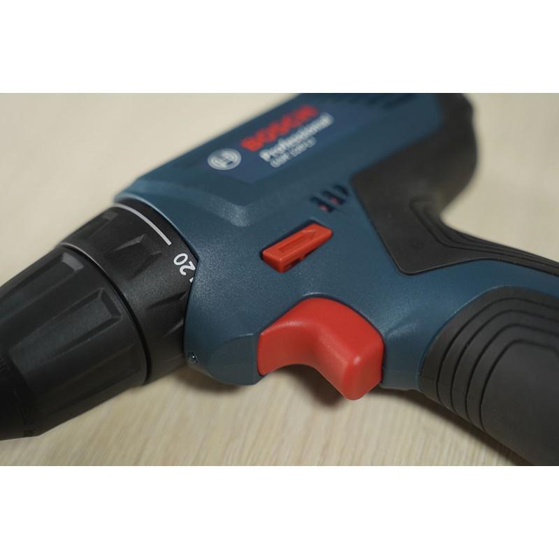 Máy khoan vặn vít dùng pin 12V Bosch GSR 120-LI GEN II gồm 1 sạc 2 pin 2.0 model 2021