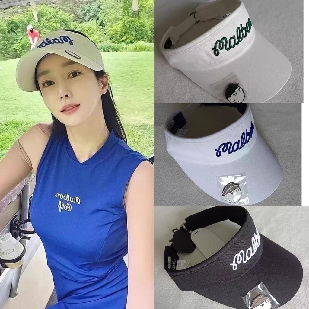 Mũ golf MALBON Nam Nữ nửa đầu phong cách thể thao chống nắng cao cấp - MG016