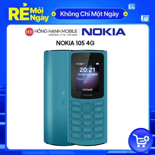 Điện Thoại Nokia 105 4G - Hàng Chính Hãng