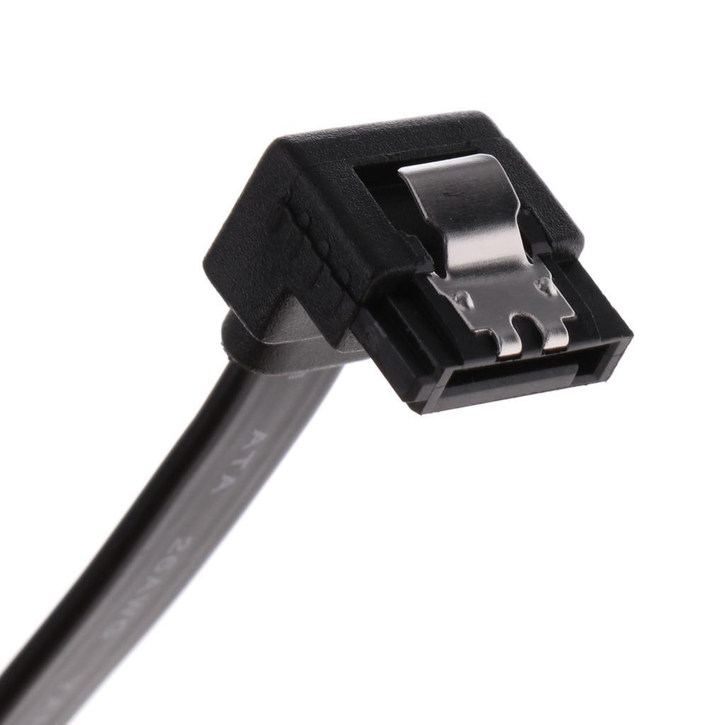 90Degree Right-Angle 6.0 Gbps Serial SATA 3.0 Data Cable For HDD/SSD Drive