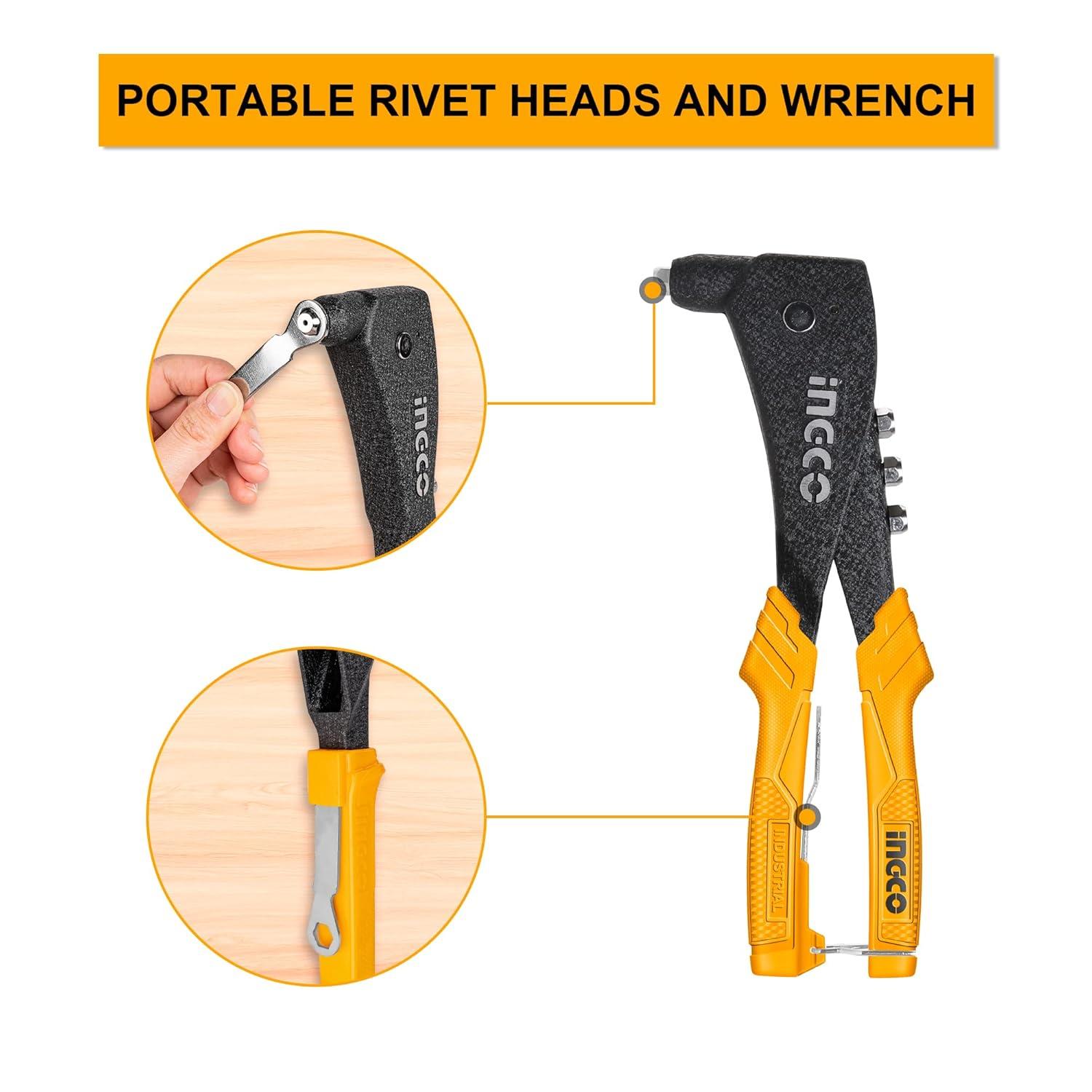 KÌM RÚT ĐẦU NHÔM 10" INGCO HR105 - HÀNG CHÍNH HÃNG