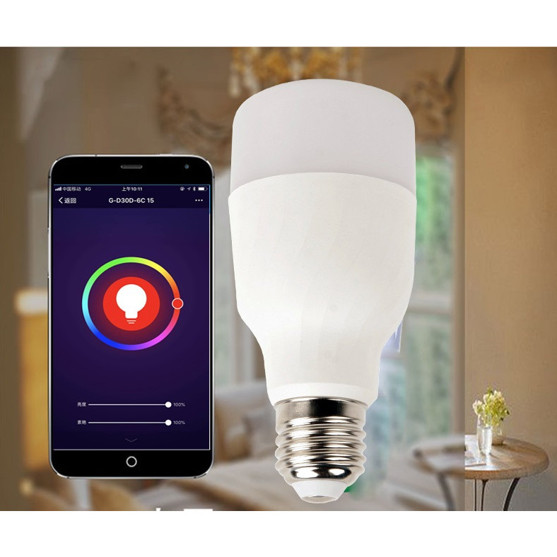 Đèn Led Bulb 250K MÀU WiFi thông minh - Dùng APP Tuya/Smartlife