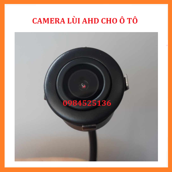 [Hỗ Trợ Lắp Đặt] Camera lùi loại AHD tròn chuyên đêm siêu nét độ phân giải 1080p cao cấp, chống nước, Siêu bền, Camera de ô tô, camera lùi ô tô giá rẻ, camera quan sát, camera lùi xe hơi giá rẻ. camera oto có cân bằng ánh sáng vào ban đêm. Phụ kiện xe hơi