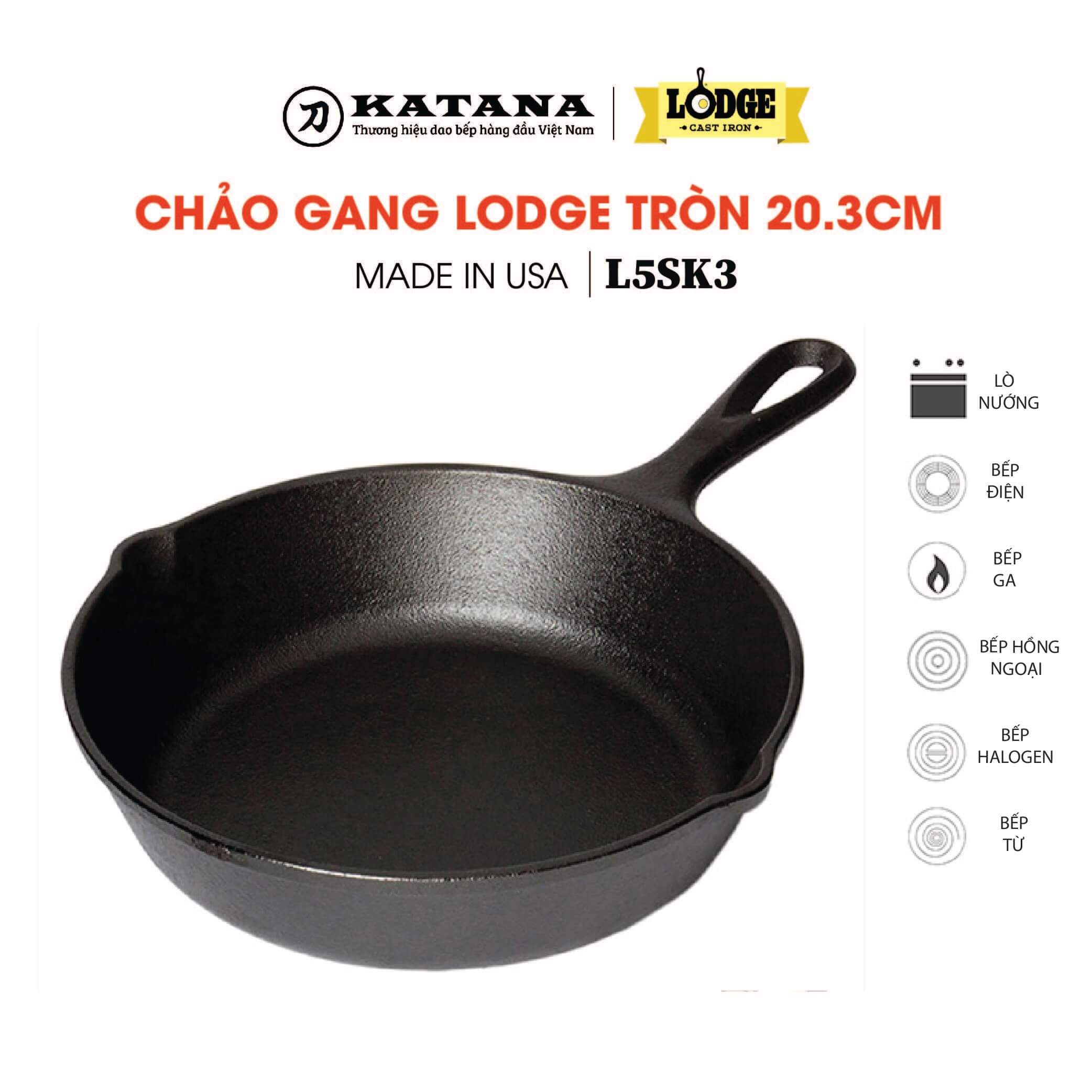 Lodge - Chảo gang - 20.3cm