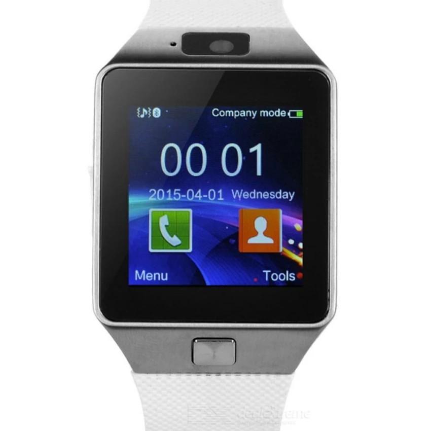 Đồng Hồ Smart Watch DZ09 Trắng Gắn Sim Nghe Gọi như điên thoại