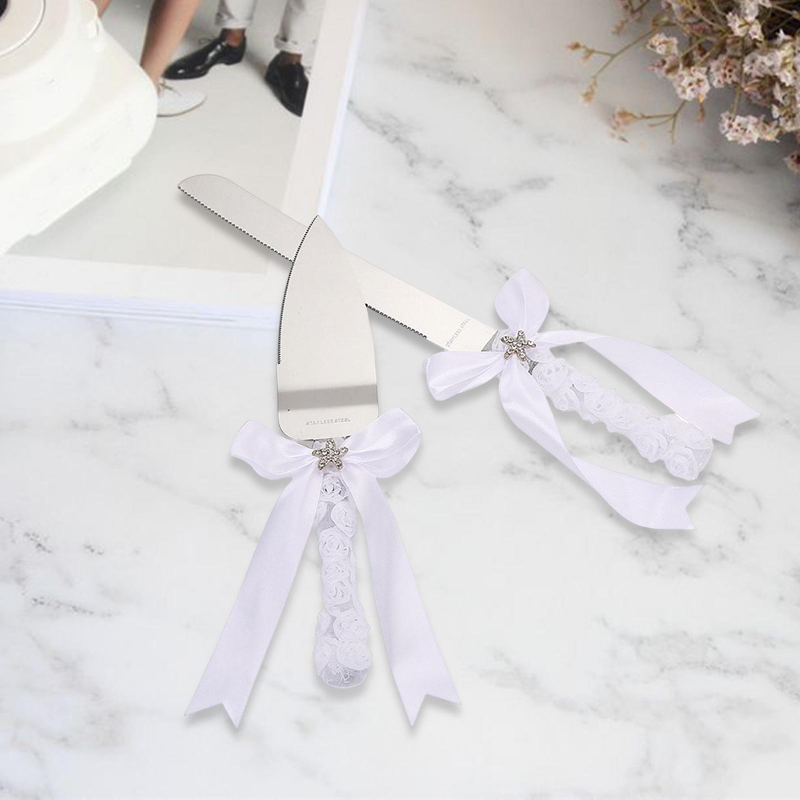 Wedding Cake Server Set Cake Cutting Set Baking Tool for Dessert Baking