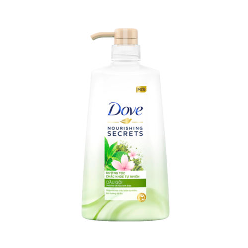Dầu Gội Dove Dưỡng Tóc Chắc Khỏe Matcha Và Hoa Anh Đào 610G