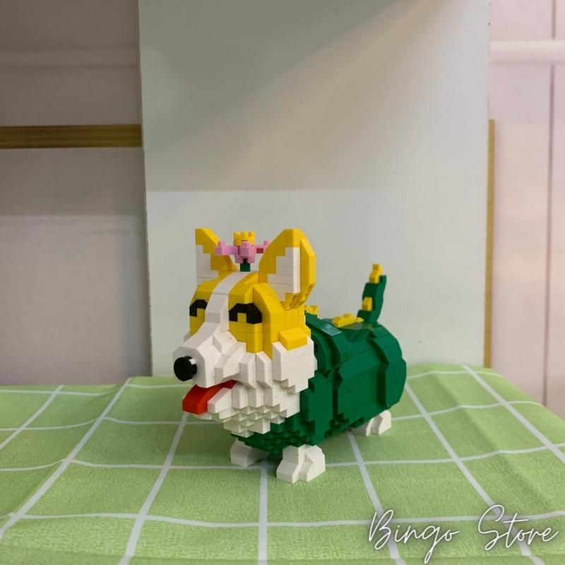 MÔ HÌNH LẮP RÁP CHÓ CORGI 815 CHI TIẾT