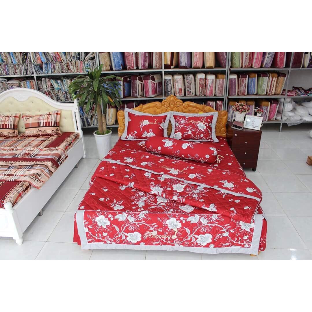 GA GỐI COTTON HÀN QUỐC không chăn nhiều màu
