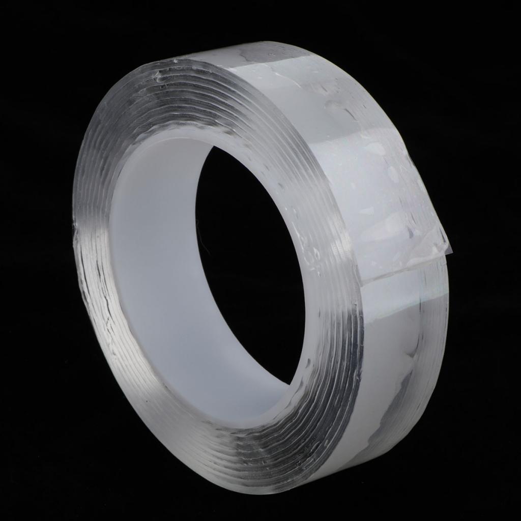 1/2/3/5M Double-Sided Adhesive Tape Traceless 1/2mm Gel Tape for Kitchen