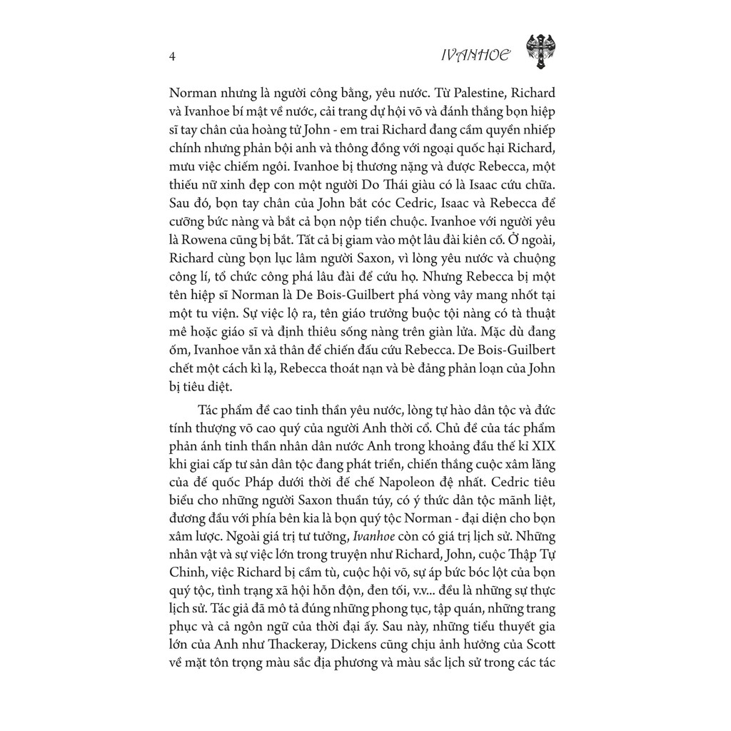 Sách- Ivanhoe - Sir Walter Scott