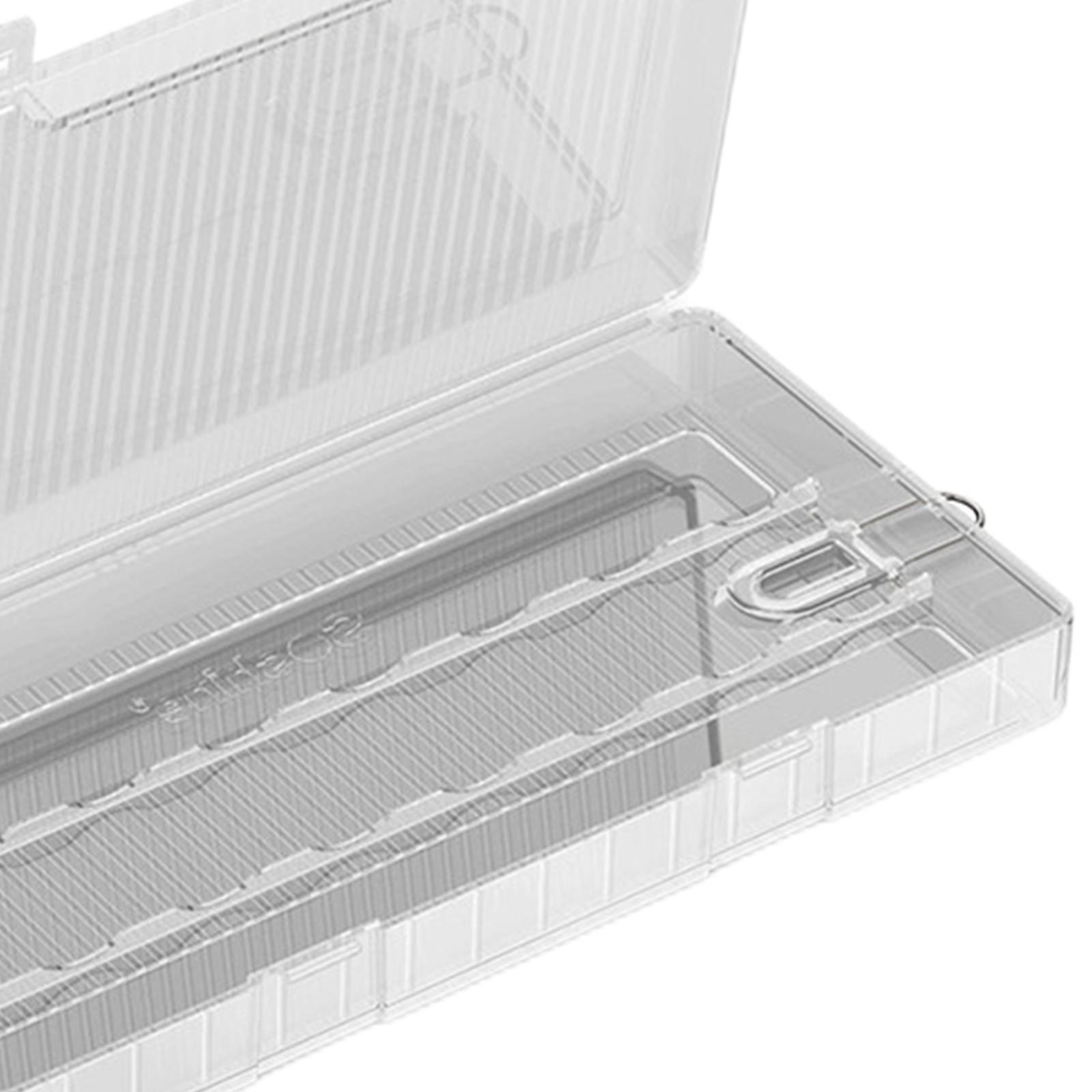 Clear 18650 Cell Battery Box for 8Pcs 18650 Size Batteries