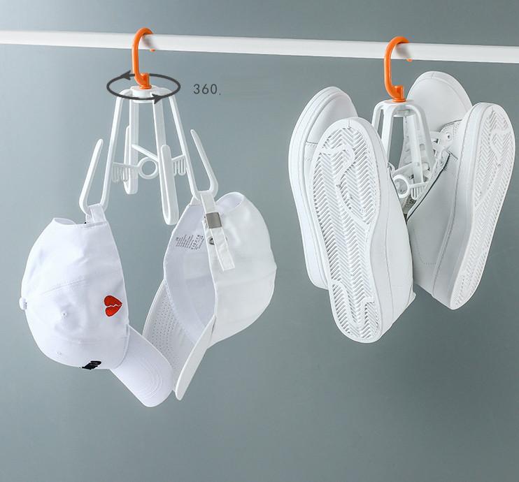 Móc phơi giày dép xoay 360 độ cao cấp, đa năng tiện lợi gọn gàng, tiết kiệm không gian