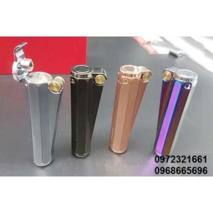 Vỏ Hột Quẹt Bật Lửa xăng đá Jobon ZB-681 thiết kế nhỏ gọn độc lạ - dùng xăng bấc đá cao cấp ( giao màu ngẫu nhiên )