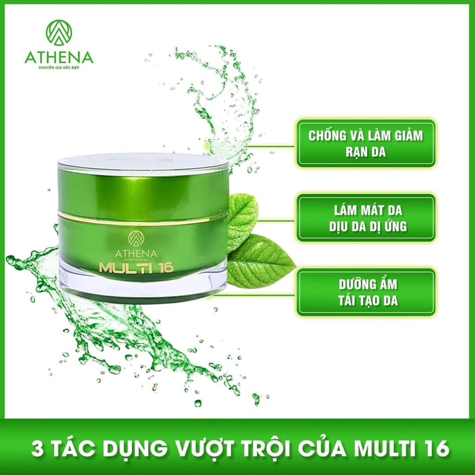 Kem Multi 16 Anthena hũ to 30g phòng và ngừa rạn da