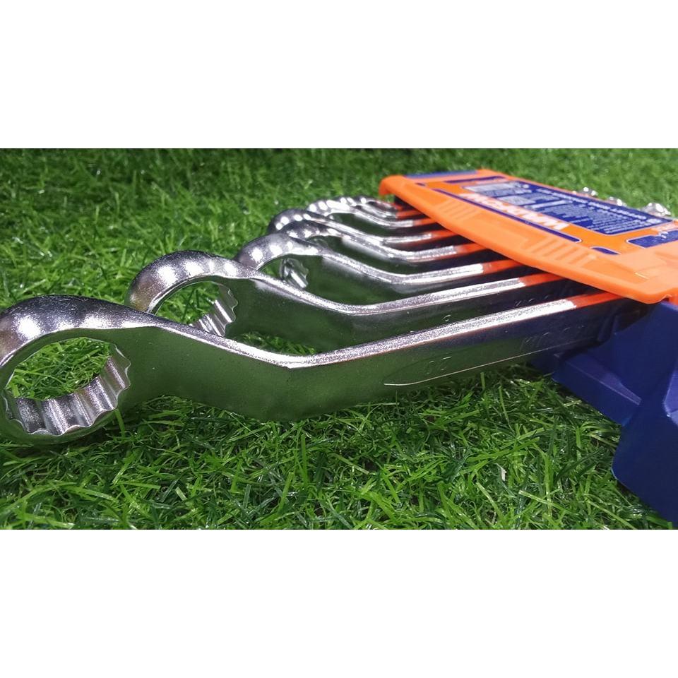 BỘ 8 CỜ LÊ 2 ĐẦU VÒNG 6-22MM WADFOW WFR3208 - HÀNG CHÍNH HÃNG