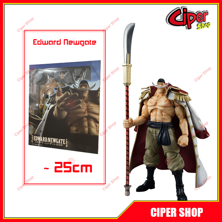 Mô hình Bố Già Râu Trắng Có Khớp - Figure Edward Newgate SHF