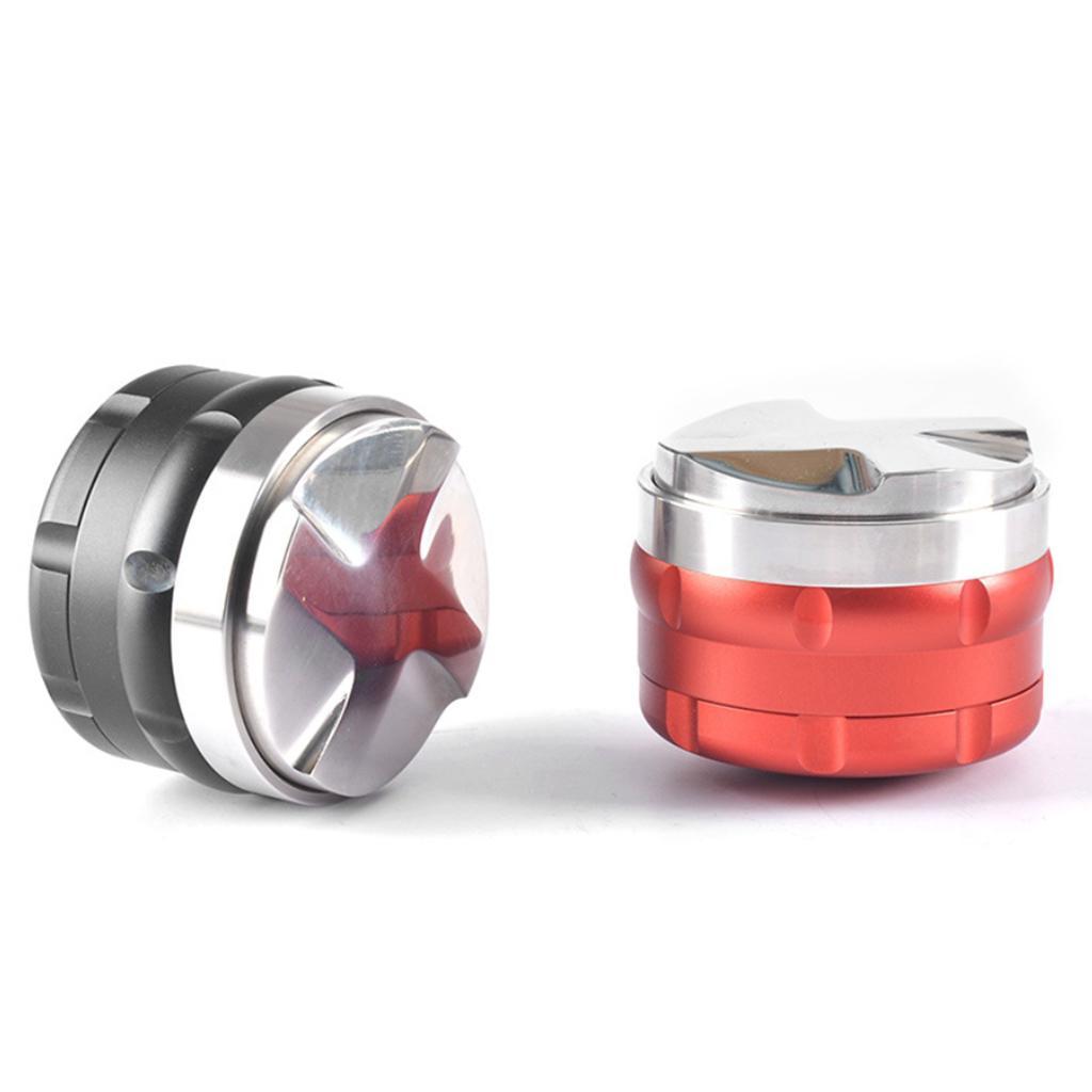 Coffee Distributor &amp; Tamper Adjustable Espresso Hand Tampers