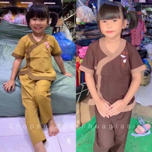 ĐỒ LAM ĐI CHÙA Cho Bé iu Mẫu Tim Phối Bé