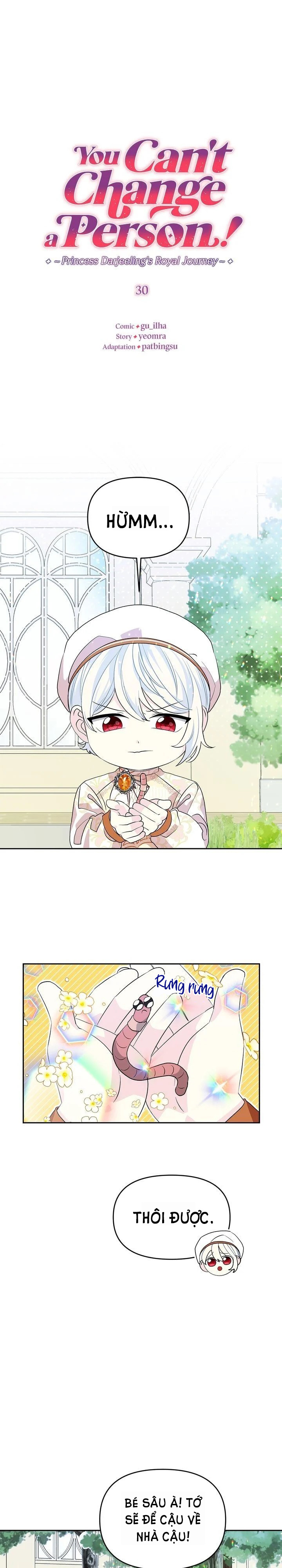 con người không phải thứ có thể sửa đổi được đâu! chapter 30 1