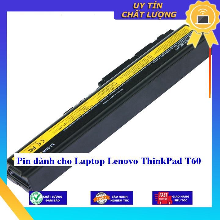 Pin dùng cho Laptop Lenovo ThinkPad T60 - Hàng Nhập Khẩu  MIBAT308