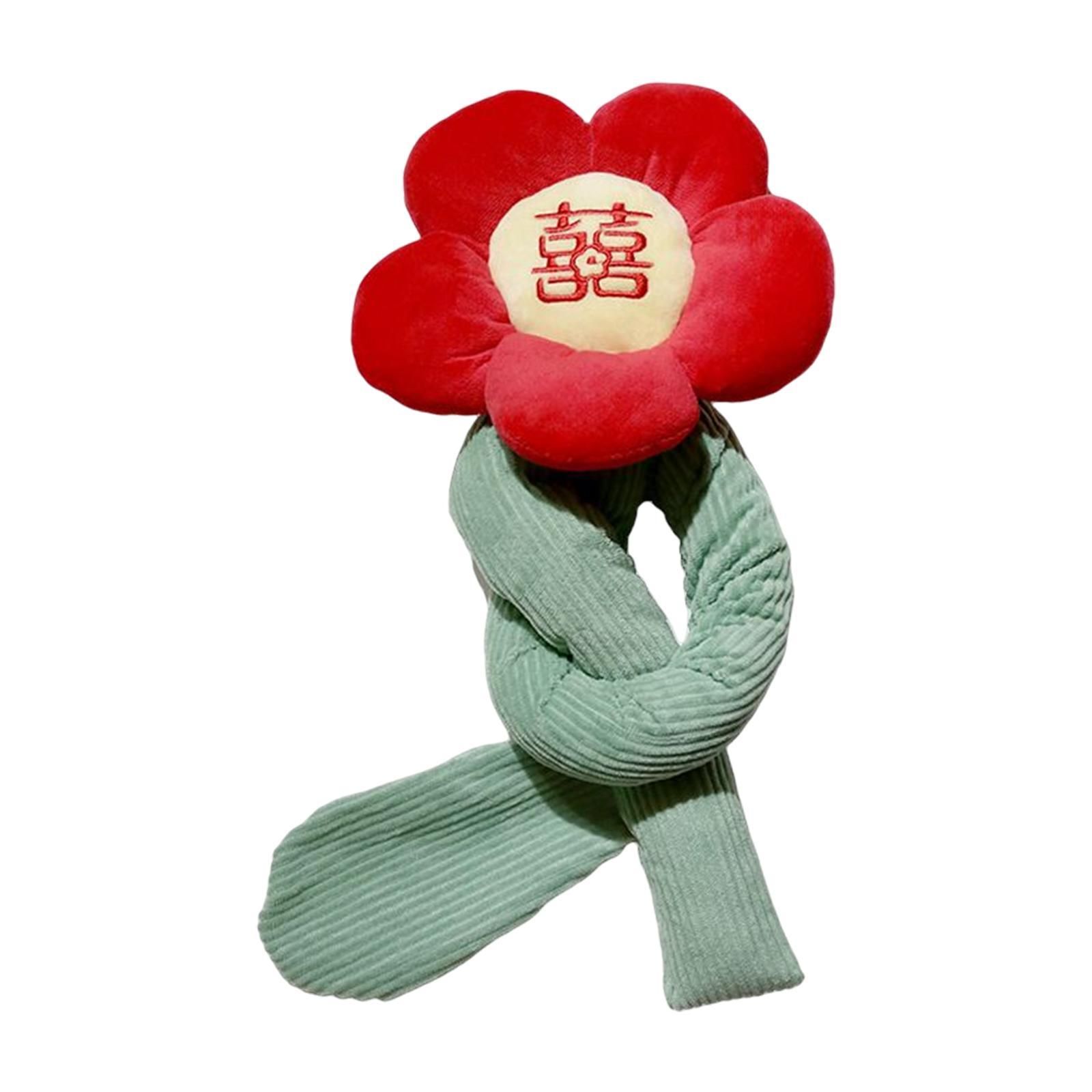 Throw Pillow Wedding Supplies Flower Shape Floor Pillow for Wedding Bride