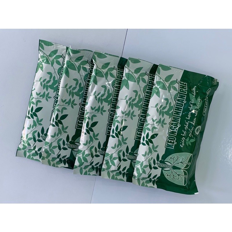 Combo 5 vỉ kẹo ngậm nhuận phế Kingphar, vỉ 8 viên, giúp giảm ho, bổ phế, làm ấm đường hô hấp