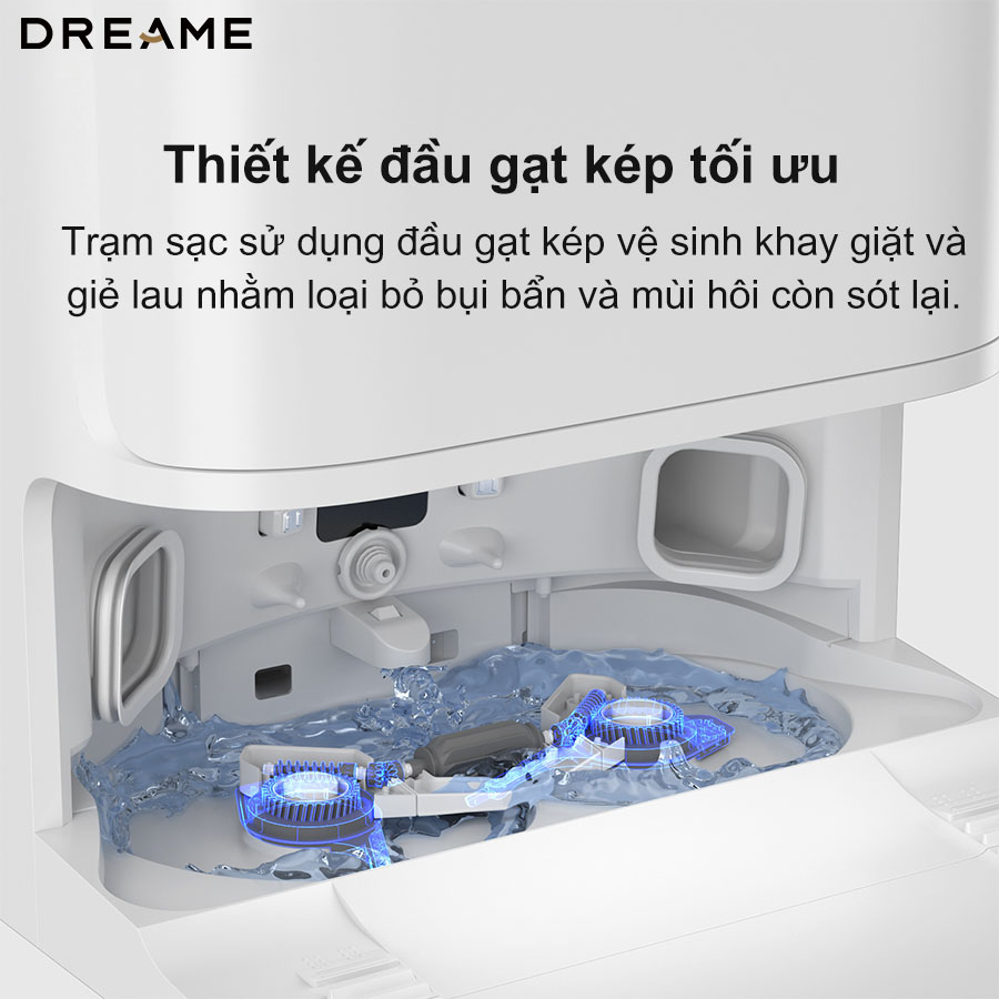 Robot Hút Bụi Lau Nhà Dreame L30s Ultra Xòe Giẻ Giặt Sấy Giẻ Nước Nóng Khử Khuẩn Ion, Camera AI Lực Hút 11.000 Pa - Hàng Chính Hãng