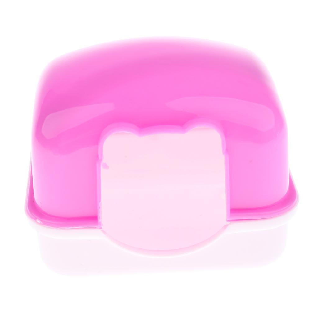 3 Pcs Hamster Mini Travel Carrier House Cage for Small Pets Mice Rats Room