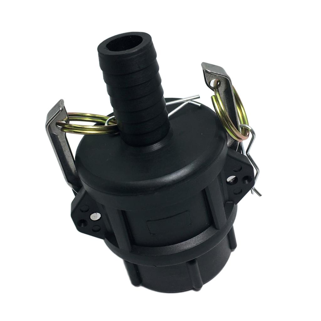 IBC Tote Tank Food Grade Drain Adapter 2inch Female Thread To 25-50mm Hose Pipe Fitting, 3 Sizes- Gardening Tools