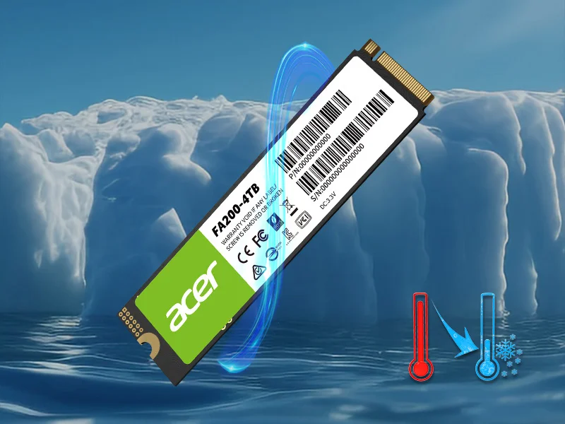 Ổ cứng gắn trong SSD Acer FA200 M.2 NVMe 2.0 PCIe 4.0 tương thích Laptop, PC, PS5 - Bảo hành 5 năm Hàng chính hãng