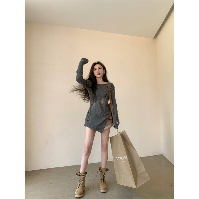 Sweater rách sexy