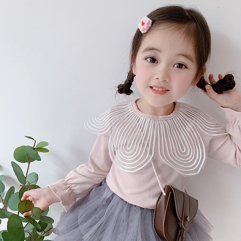 ATG30 Size80-120 (9-21kg) Áo thun bé gái (áo dài tay 100% cotton) Thời trang trẻ Em hàng quảng châu