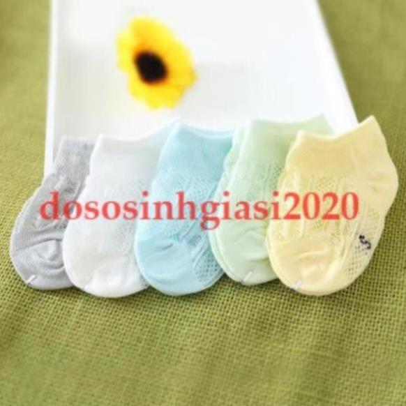 Set 5 đôi vớ lưới ren mùa hè cho bé 6 - 24 tháng tuổi