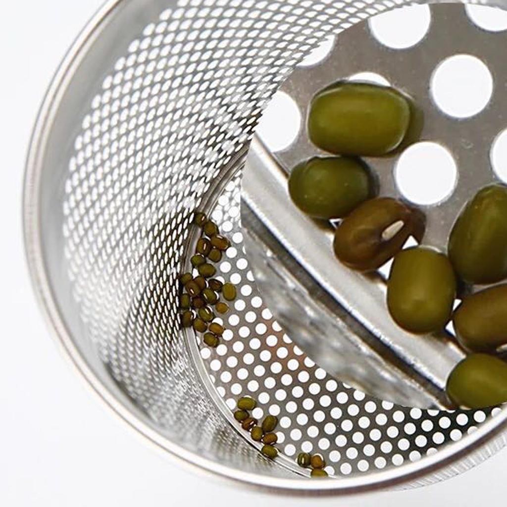 12cm Frying Filter Scoop Hot Pot Oil Noodle Colander Stainless Deep Basket