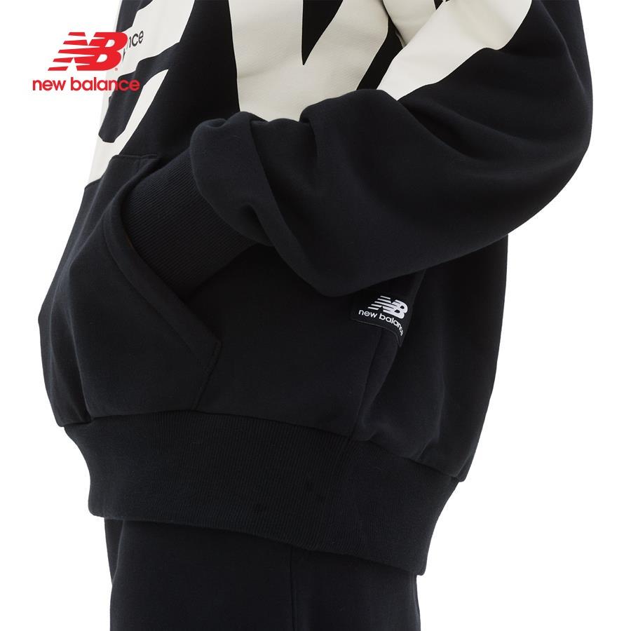 Áo khoác hoodie thời trang unisex New Balance APP LIFESTYLE HOODIES U BLACK - UT23504BK (form quốc tế)
