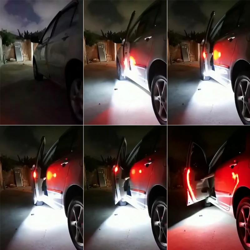 Dải đèn LED nhấp nháy trang trí cửa xe hơi chống thấm nước tiện dụng