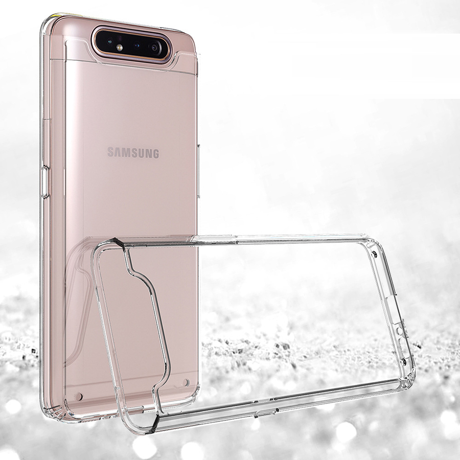 Ốp lưng silicon dẻo trong suốt cho SamSung Galaxy A80 siêu mỏng 0.6mm