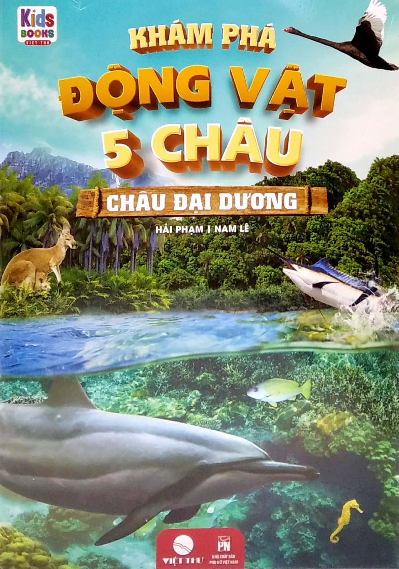 Bộ Sách Khám Phá Động Vật 5 Châu