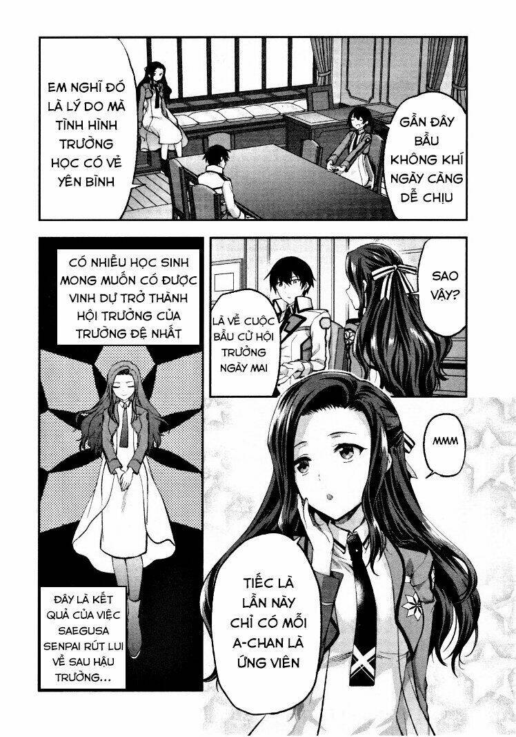 mahouka koukou no rettousei - kaichou senkyo-hen chapter 4 4