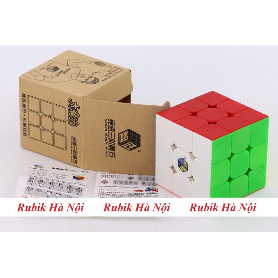 Rubik 3x3. Yuxin Little Magic Đen/Stickerless/Có Nam Châm