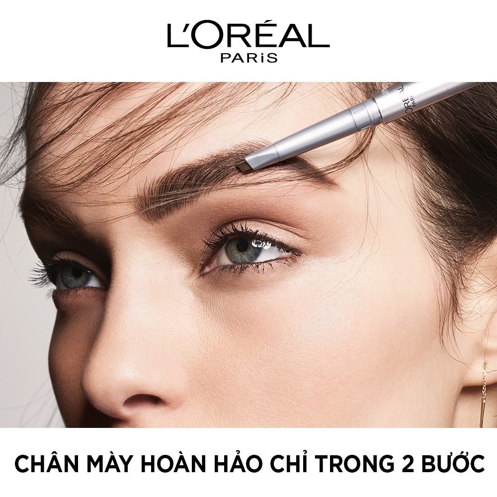 Chì Kẻ Mày L'Oreal Paris Makeup Brow Artist Xpert 0,2g 2 Đầu Tiện Dụng PL804