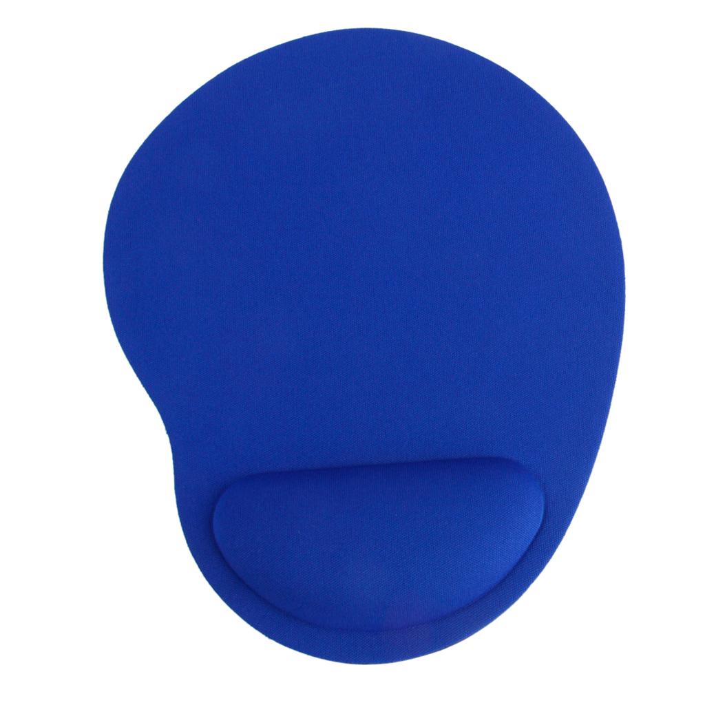 Blue Wrist Rest Mouse Mat Pad