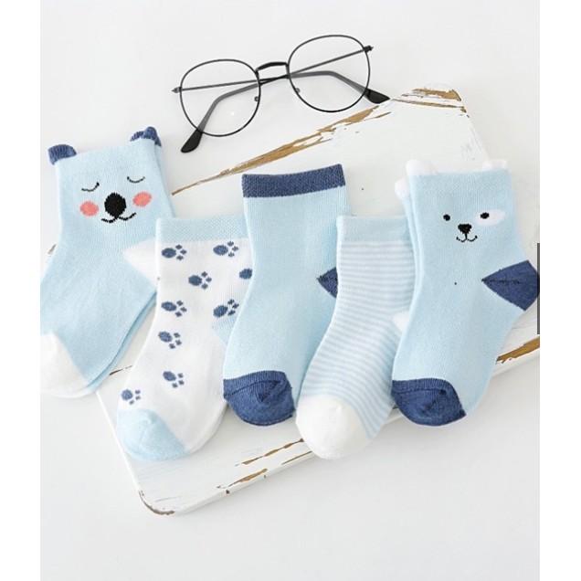 Sét 5 Đôi Tất Lưới Kids Socks Loại Đẹp