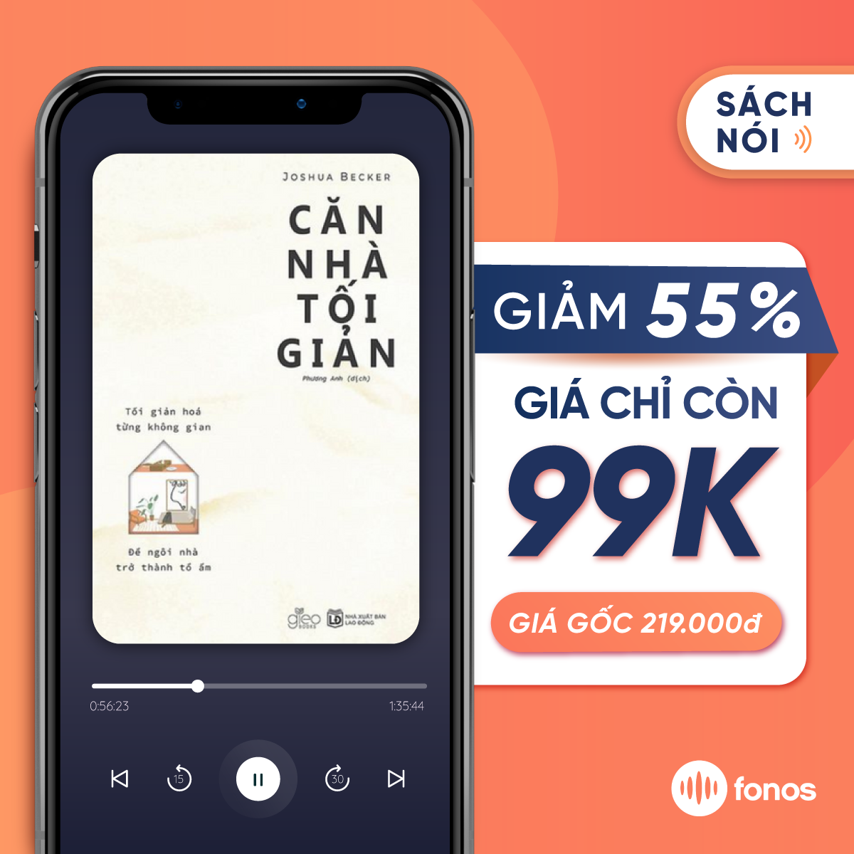 Sách nói: Căn Nhà Tối Giản