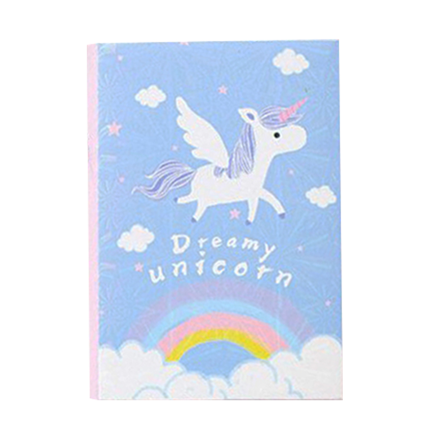 Sổ giấy note Dreamy UNICORN - màu ngẫu nhiên